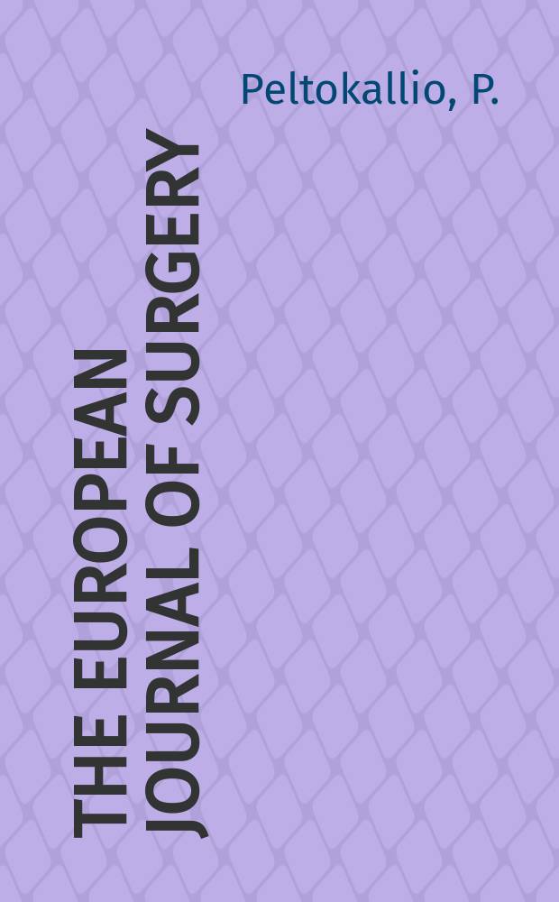 The European journal of surgery : Carcinoma of the colon