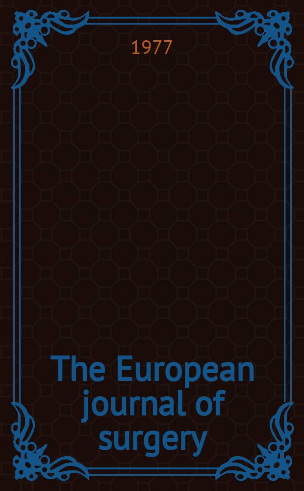 The European journal of surgery : Missile injury to live muscle tissue