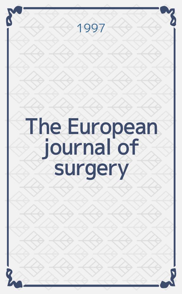 The European journal of surgery : Adhesions: pathogenesis and prevention