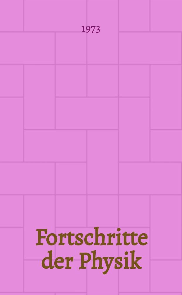 Fortschritte der Physik : Hrsg. im Auftrage der Physikalischen Gesellschaft in der Deutschen Demokratischen Republik. Bd.21, H.9 : Dual amplitudes with Mandelstam analyticity