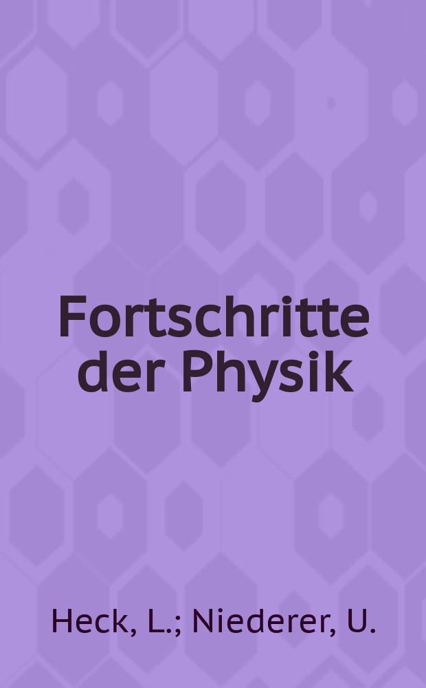 Fortschritte der Physik : Hrsg. im Auftrage der Physikalischen Gesellschaft in der Deutschen Demokratischen Republik. Bd.27, H.4 : The algebraic structure of the Thirring model. Massless fields ...