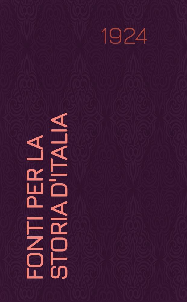 Fonti per la storia d'Italia : Pubbl. dell'Ist. storico italiano. 57 : Gregori Magno Dialogi