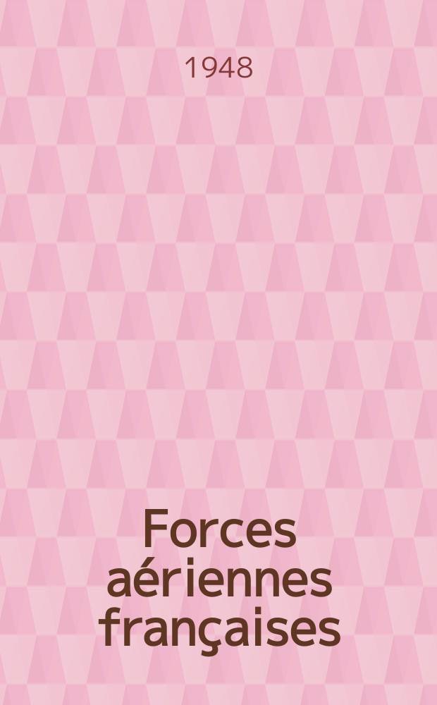 Forces aériennes françaises : Publ. mensuelle du Comite d'études aéronautiques militaires