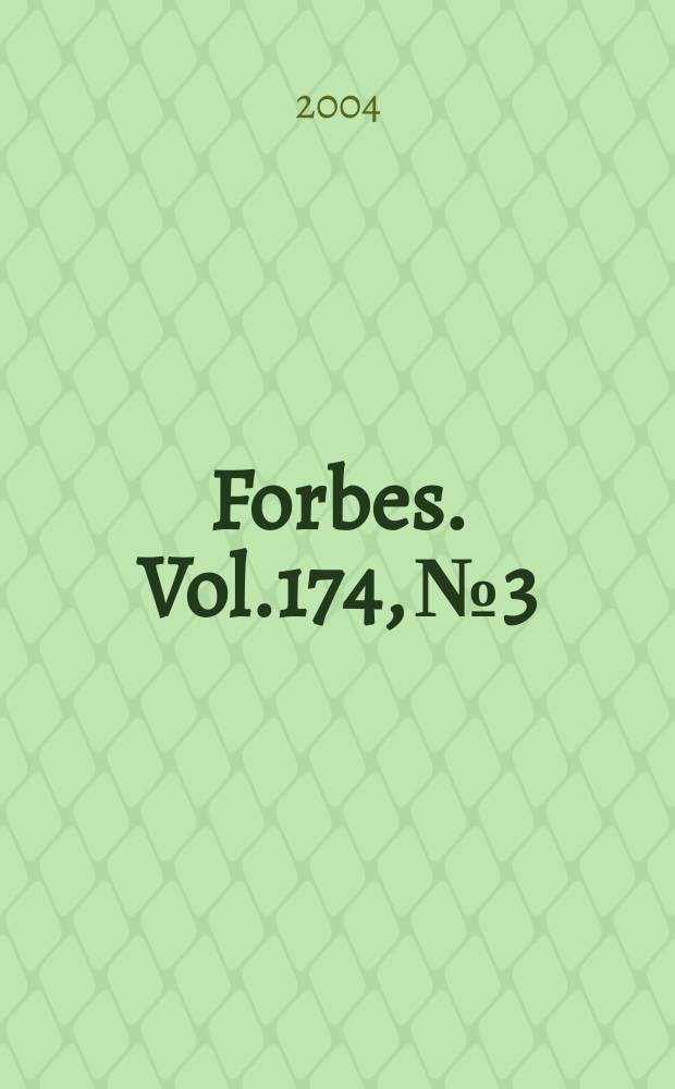 Forbes. Vol.174, №3