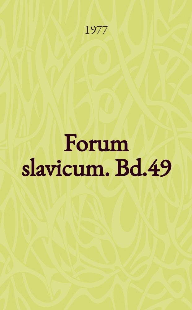 Forum slavicum. Bd.49 : Handbuch zur Nestorchronik