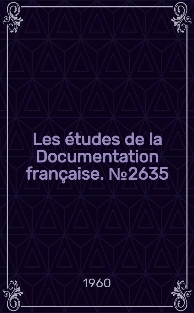Les études de la Documentation française. №2635 : Constitution provisoire du Royaume de Thaïlande (28 janvier 1959)
