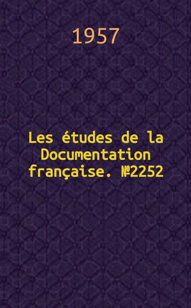 Les études de la Documentation française. №2252 : L'économie alsacienne