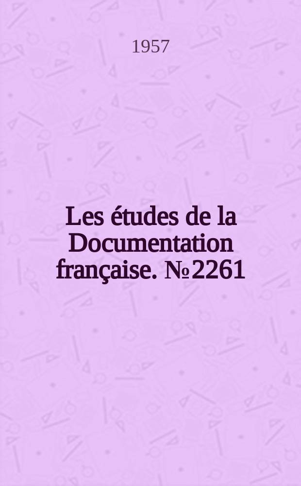 Les études de la Documentation française. №2261 : Constitution de la Gold Coast (avril 1954)