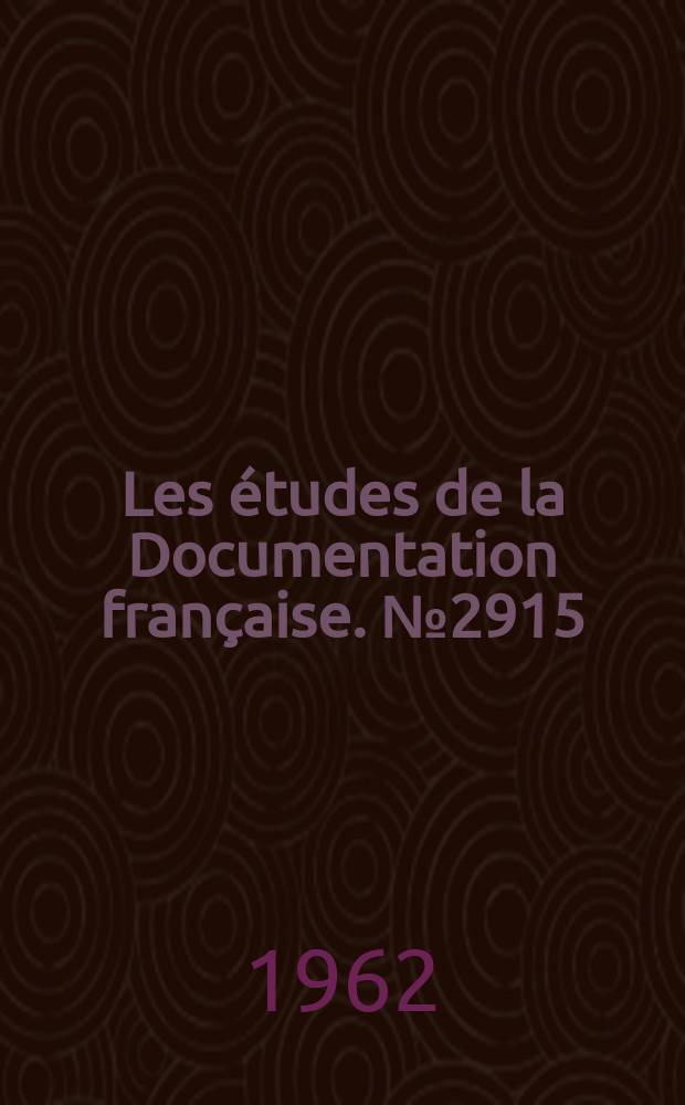 Les études de la Documentation française. №2915 : Les Musulmans en Chine Populaire