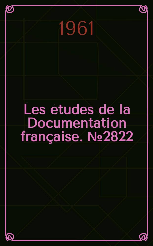 Les études de la Documentation française. №2822 : Les charges fiscales et sociales des salaries en Grande-Bretagne