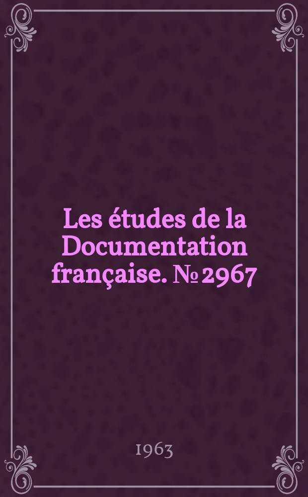 Les &eacute;tudes de la Documentation fran&ccedil;aise. №2967 : Le Contr&ocirc;le du cr&eacute;dit en Grande-Bretagne