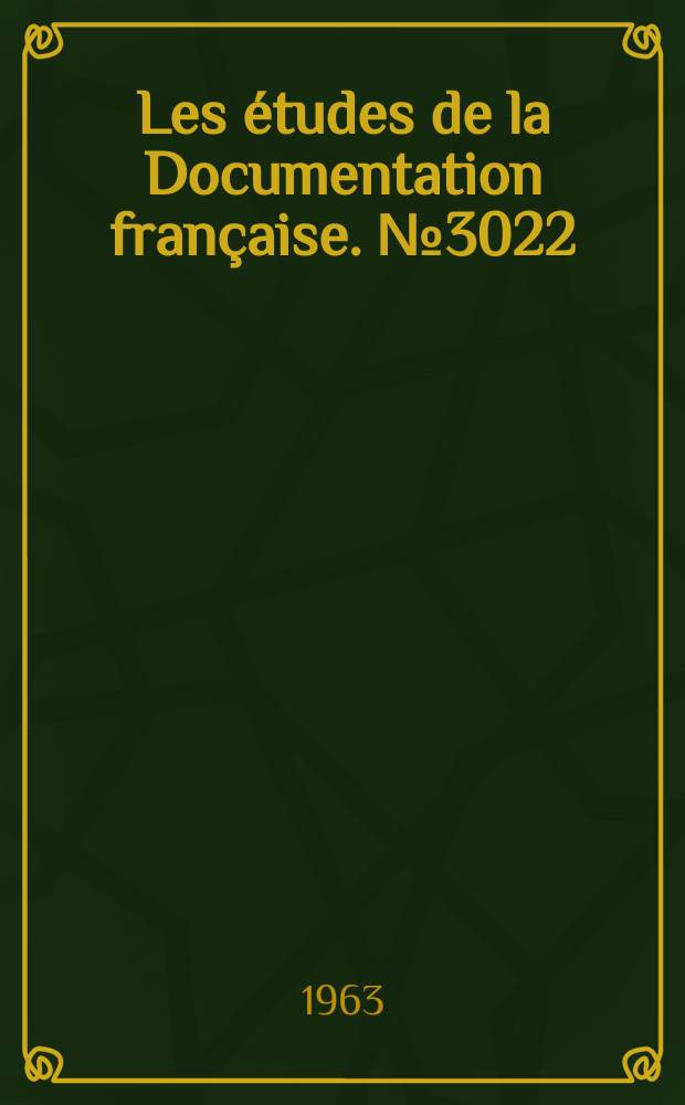 Les études de la Documentation française. №3022 : Le Cinéma britannique