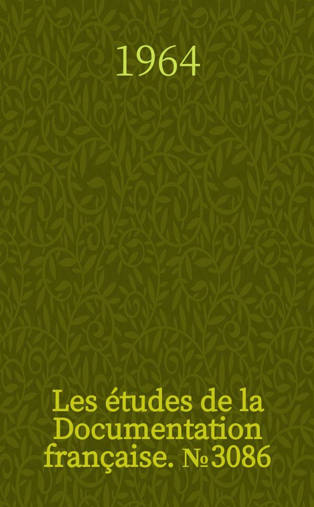 Les études de la Documentation française. №3086 : Les réformes agraires dans le monde