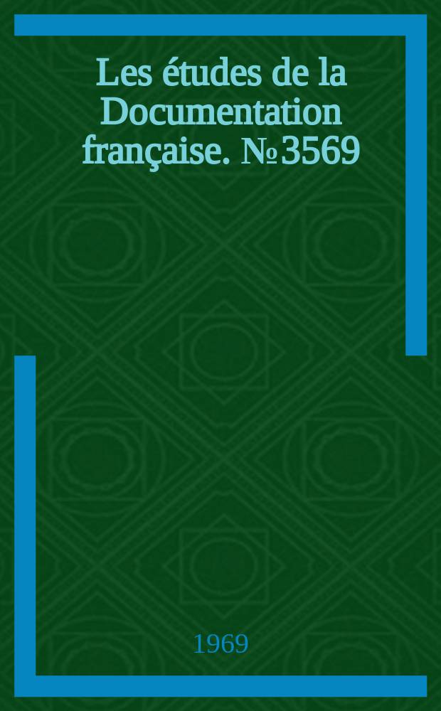 Les études de la Documentation française. №3569 : Constitution provisoire de la République d'Irak