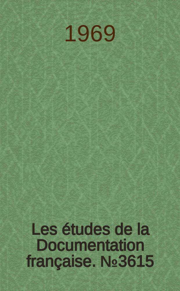 Les études de la Documentation française. №3615 : Barcelone