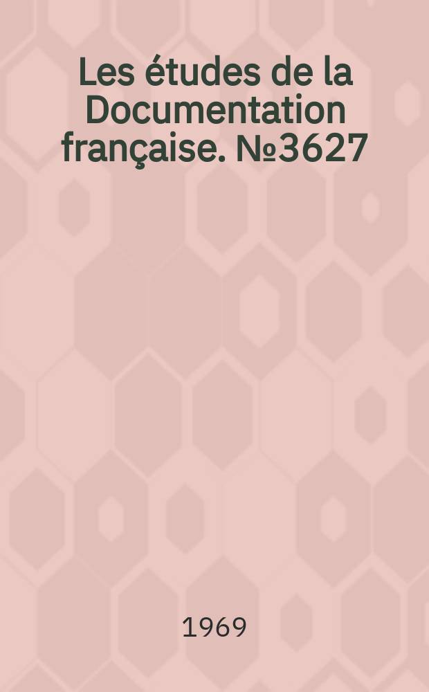 Les &eacute;tudes de la Documentation fran&ccedil;aise. №3627 : Constitution du Royaume de Laos