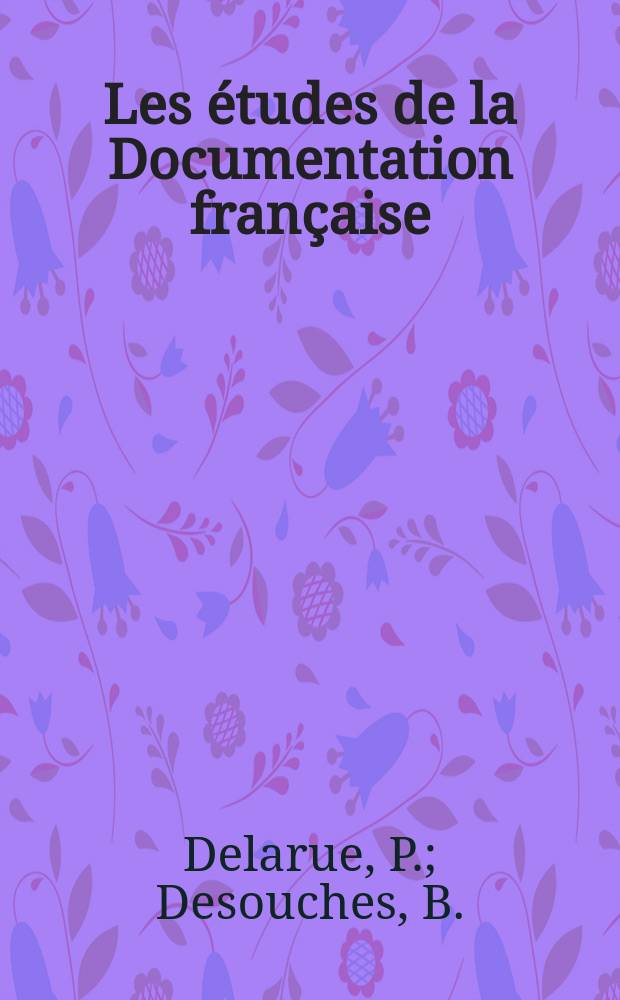 Les études de la Documentation française : Le commerce extérieur des États-Unis