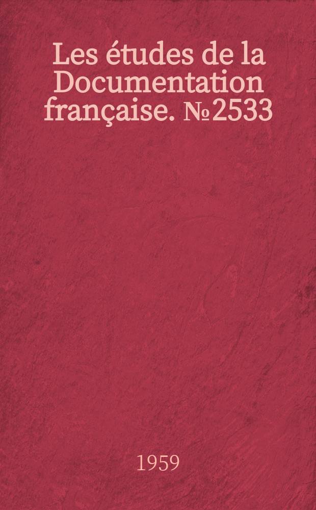 Les études de la Documentation française. №2533 : Extraits du rapport annuel sur l'exécution du plan de modernisation et d'équipement (1958)
