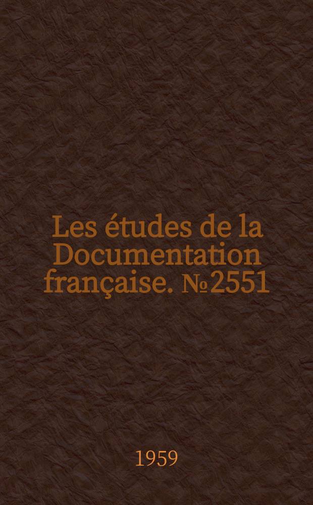 Les études de la Documentation française. №2551 : Les États-Unis et l'économie des pays d'Amérique latine