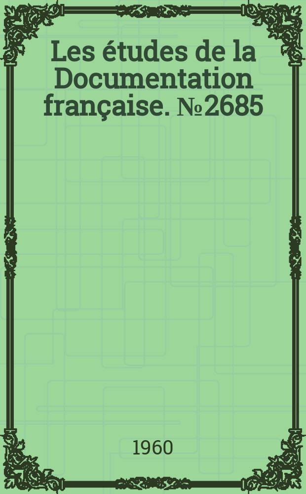Les études de la Documentation française. №2685 : Aperçu sur l'économie des pays d'Amérique Latine