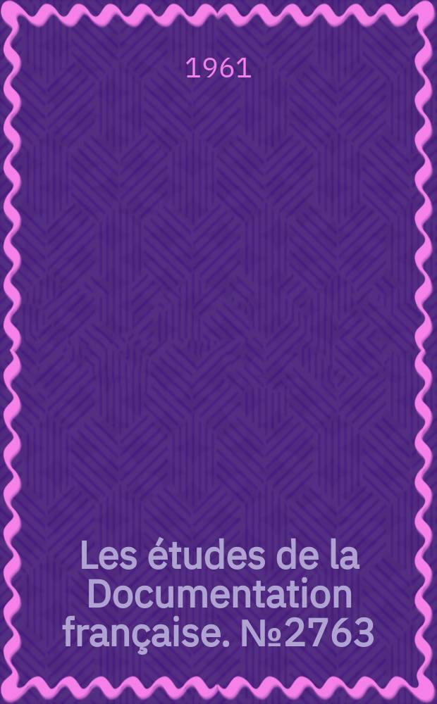 Les études de la Documentation française. №2763 : La Rémunération des kolkhoziens