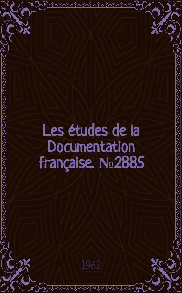 Les études de la Documentation française. №2885 : Le Charbon en France