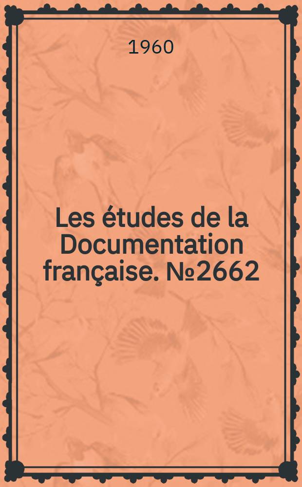 Les études de la Documentation française. №2662 : La Nigeria