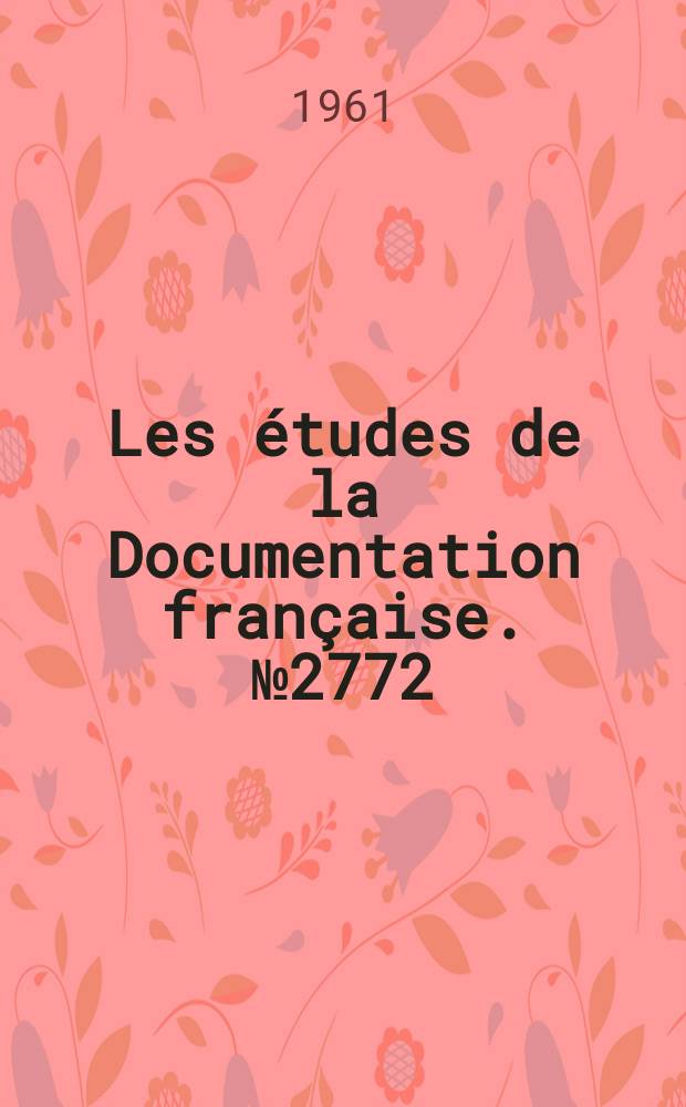 Les études de la Documentation française. №2772 : Géographie du transport aérien