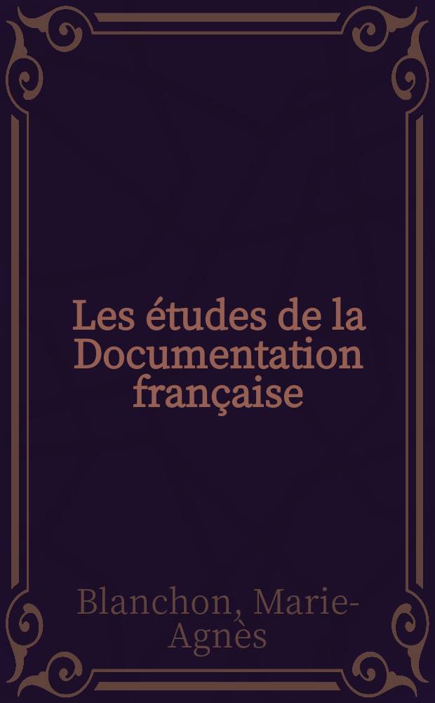 Les études de la Documentation française : Fusions et concentrations au Japon