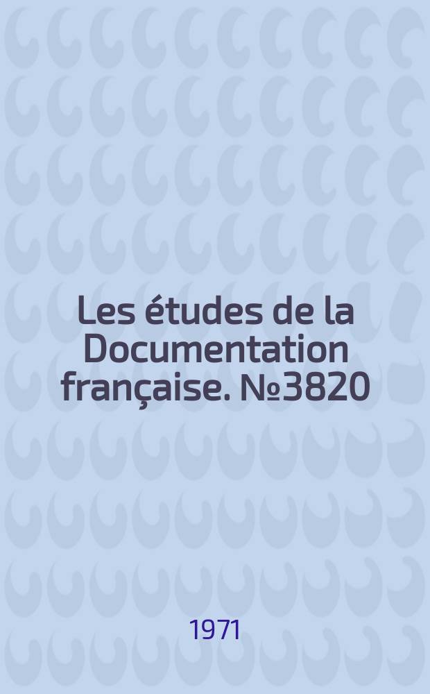 Les études de la Documentation française. №3820/3821 : Les entreprises publiques en Grande-Bretagne