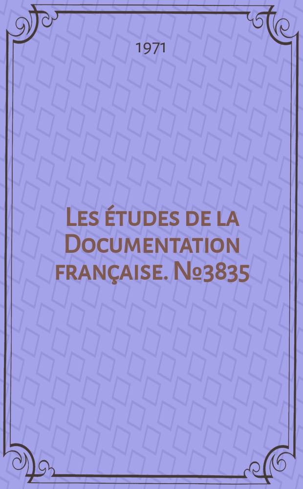 Les études de la Documentation française. №3835/3836 : L'Économie de la Haute Normandie