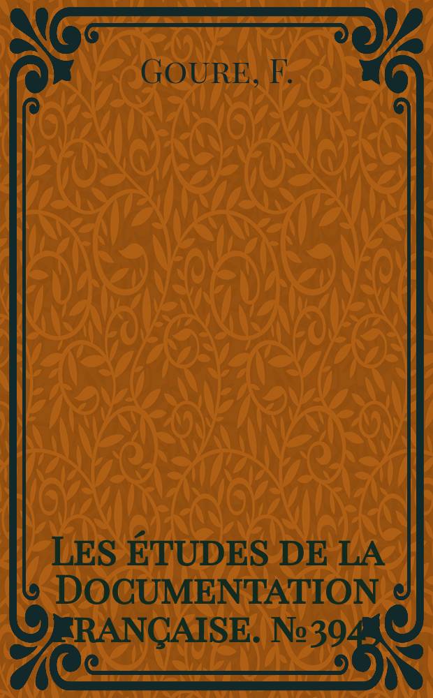 Les études de la Documentation française. №3945/3946 : Le commissariat à l'énergie atomique face à l'avenir