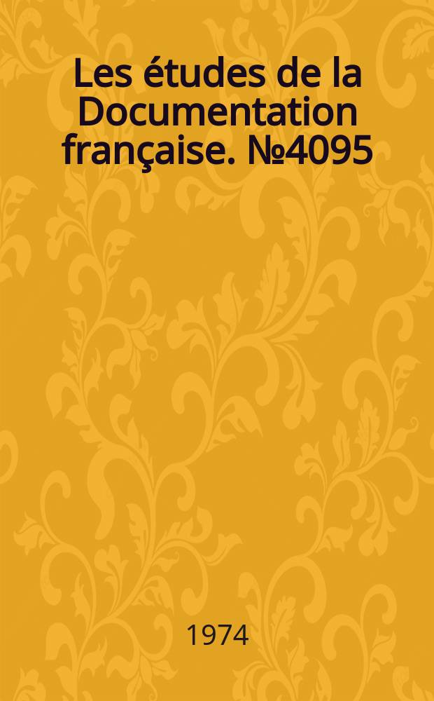 Les études de la Documentation française. №4095/4097 : L'Économie de la région des pays de la Loire