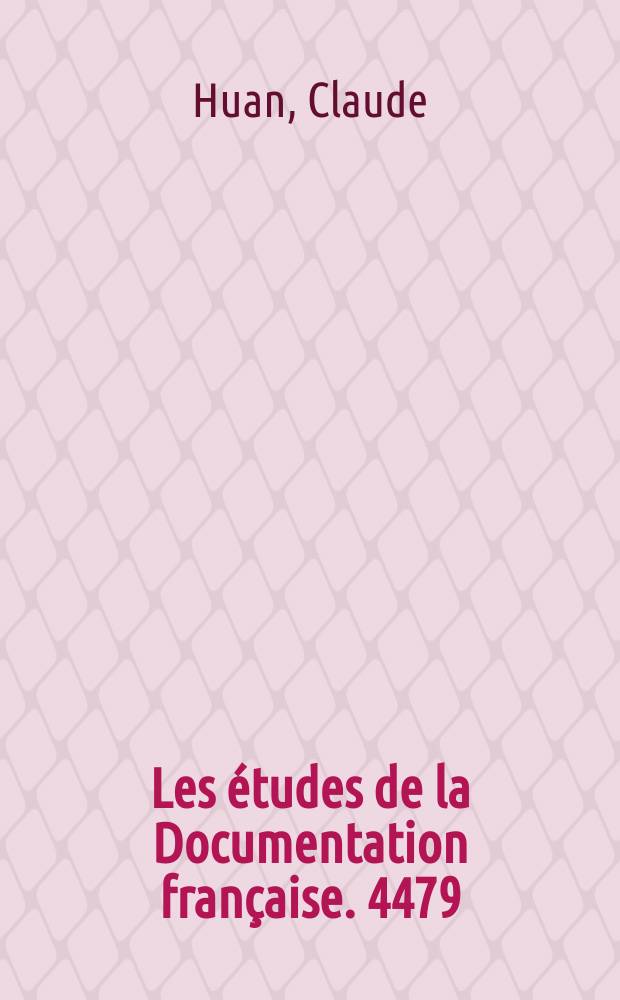 Les études de la Documentation française. 4479/4480 : La marine soviétique