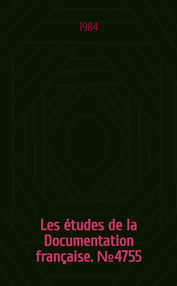 Les études de la Documentation française. №4755 : La ŕeforme des collectivités locales en Europe