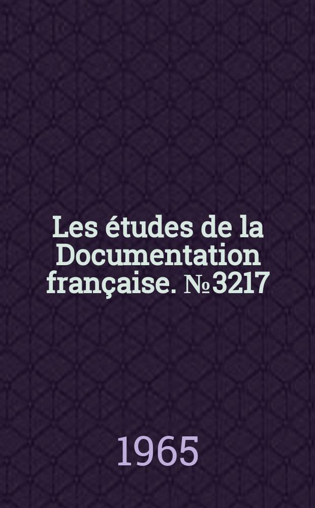 Les études de la Documentation française. №3217 : Le complexe économique du Bas-Danube