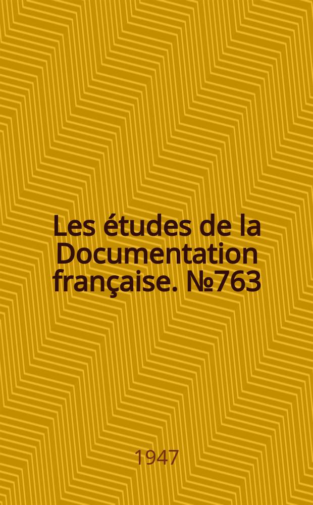 Les études de la Documentation française. №763 : ("Ordre nouveau" et collaboration)
