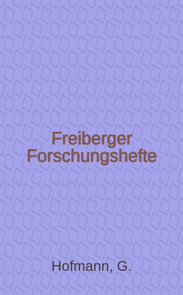 Freiberger Forschungshefte : Beihefte der Zeitschrift "Bergakademie". [H.]78 : Brennerfeuerungen für Industrieöfen