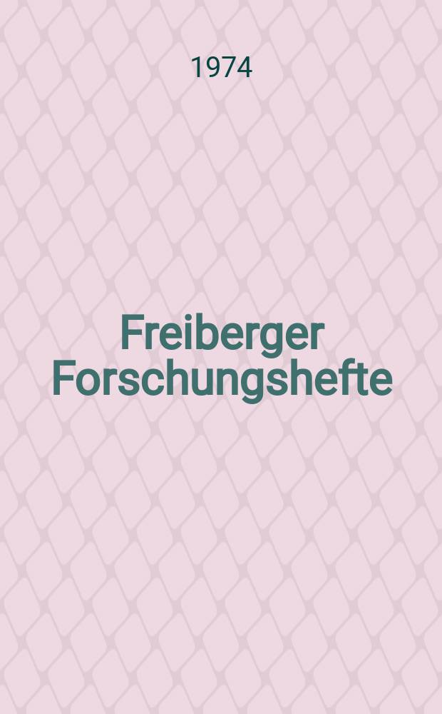 Freiberger Forschungshefte : Beihefte der Zeitschrift "Bergakademie" : Technische Kohle. T.3.