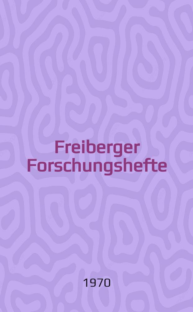 Freiberger Forschungshefte : Beihefte der Zeitschrift "Bergakademie" : Zur Paläontologie und Biostratigraphie des Paläozoikums und Mesozoikums Europas