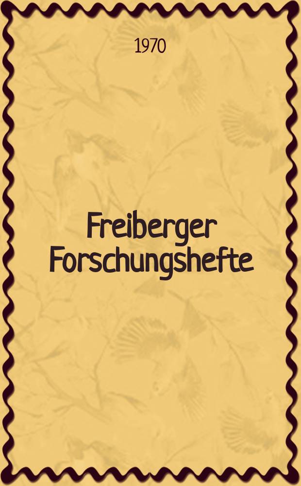 Freiberger Forschungshefte : Beihefte der Zeitschrift "Bergakademie" : Die Ostracoden im Pal&auml;ozoikums des zentralen Mitteleuropas. Synopsis der Gattungen und Arten der mesozoischen Coccolithen und andere kalkiger Nannofossilien. T.2