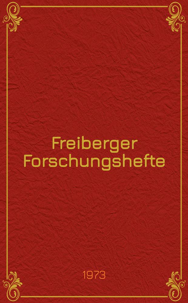 Freiberger Forschungshefte : Beihefte der Zeitschrift "Bergakademie" : Initialer Magmatismus im Elbinger&ouml;der Komplex des Harzes