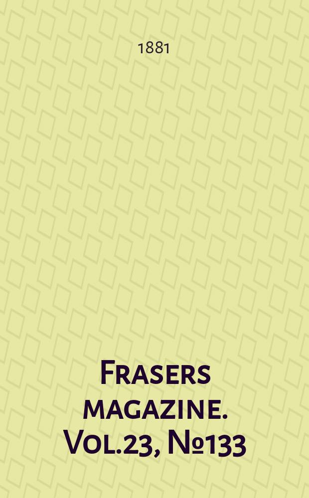 Frasers magazine. Vol.23, №133(613)