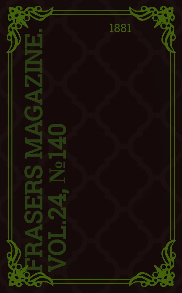 Frasers magazine. Vol.24, №140(620)