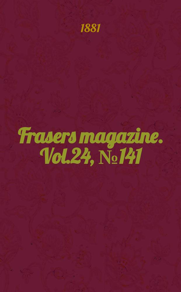 Frasers magazine. Vol.24, №141(621)