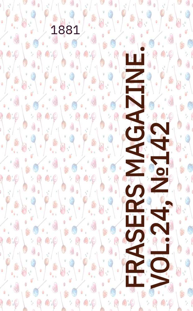 Frasers magazine. Vol.24, №142(622)