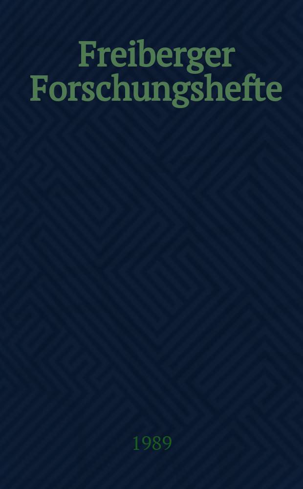 Freiberger Forschungshefte : Beihefte der Zeitschrift "Bergakademie" : Modellierung und Ermittlung von Basisdaten für Fluid-Feststoff-Prozesse der Kohleveredlung...