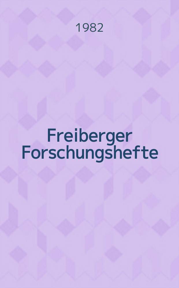 Freiberger Forschungshefte : Beihefte der Zeitschrift "Bergakademie" : Probleme der analytischen und projektierenden Arbeit an Leitungssystemen