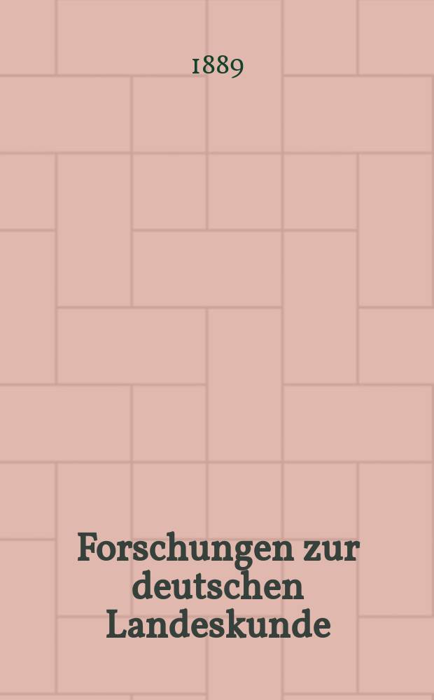 Forschungen zur deutschen Landeskunde : Veröffentlichungen der Abteilung für Landeskunde im Reichsamt für Landesaufnahme und der Deutschen geographischen Gesellschaft. Bd.4, H.2 : Der Rhein in den Niederlanden