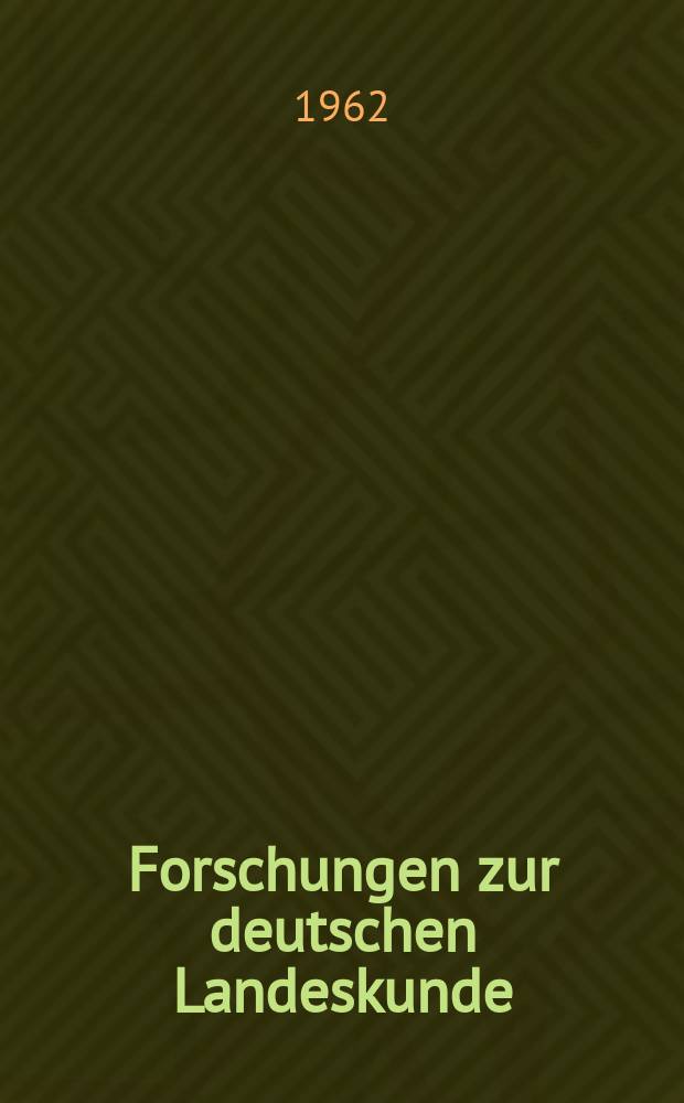 Forschungen zur deutschen Landeskunde : Veröffentlichungen der Abteilung für Landeskunde im Reichsamt für Landesaufnahme und der Deutschen geographischen Gesellschaft. Bd.134 : Alte Landoberflächen der Ostalb